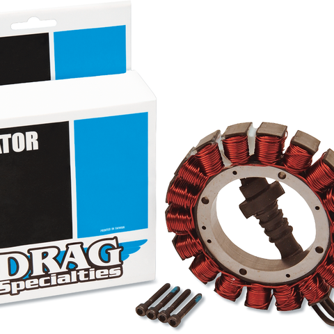 DRAG SPECIALTIES Stator - 38A 3 Phase OE#30017-01 Uncoated Alternator Stator - Team Dream Rides