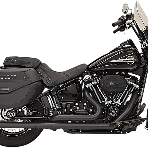 BASSANI XHAUST Fishtail Exhaust without Baffle - 39