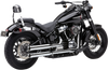 COBRA Neighbor Hater Mufflers for Softail - Chrome Neighbor Hater Slip-On Mufflers - Team Dream Rides