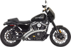 BASSANI XHAUST Sweeper Exhaust - Chrome Sweeper Radius Exhaust System - Team Dream Rides