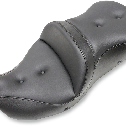 SADDLEMEN Extended Reach Road Sofa Seat - Pillow Top - Heated Extended Reach Road Sofa  Seat - Team Dream Rides