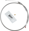BARNETT Stainless Steel Throttle Cable for '96 - '00 FXST Stainless Steel Throttle/Idle Cable - Team Dream Rides
