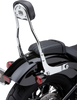 COBRA Backrest Kit - 14" - Chrome - FLHC/S Detachable Backrest Kit - Team Dream Rides