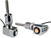 JOKER MACHINE Rat Eye Mirror-Mount Turn Signals - Chrome/Amber Rat Eye LED Mirror Mount Turn Signals — Single - Team Dream Rides
