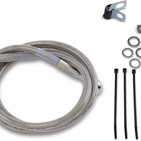 DRAG SPECIALTIES Brake Line - Front - +4