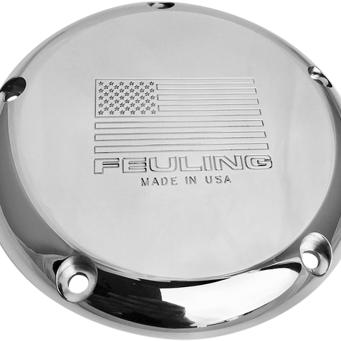 FEULING OIL PUMP CORP. American Derby Cover - Polished Derby Cover - Team Dream Rides