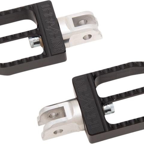 THRASHIN SUPPLY CO. Front Militant Footpegs - Black - Softail Militant Footpeg - Team Dream Rides