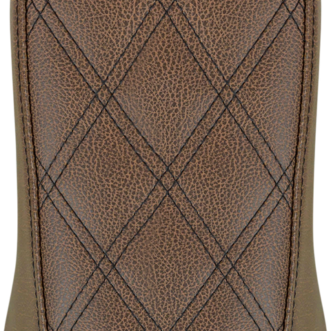 SADDLEMEN Renegade Pillion - Sport - Lattice Stitched - Brown Renegade Pillion Pad - Team Dream Rides