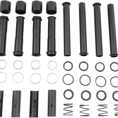 DRAG SPECIALTIES Pushrod Tube Kit - Black - XL Pushrod Tube Kit - Team Dream Rides