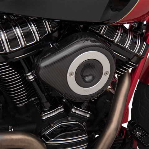 S&S CYCLE Cover Air Cleaner Carbon Tear/Drop Air Cleaner Cover - Team Dream Rides