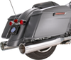 S&S CYCLE Mufflers - Chrome - Chrome Tracer - M8 Touring '17-'19 MK45 Slip-On Mufflers — Tracer - Team Dream Rides