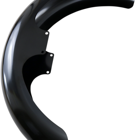 KLOCK WERKS Wrapper Front Fender Kit - Black - Steel - 21