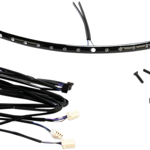 CYCLE VISIONS Lighted Trim - Black Electra Light Trim - Team Dream Rides