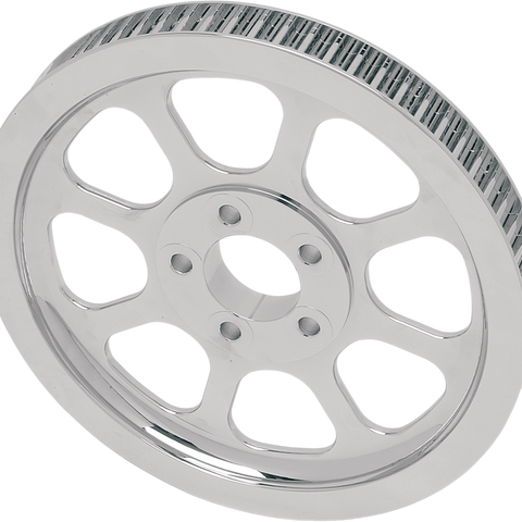 DRAG SPECIALTIES Chrome Rear Belt Pulley - 70-Tooth Rear Belt Pulley - Team Dream Rides