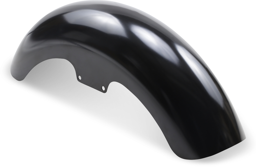 KLOCK WERKS Thickster Front Fender Kit - Black - Steel - 18" Hugger Series Front Fender - Team Dream Rides