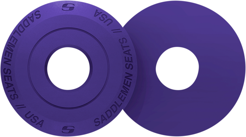 SADDLEMEN Fender Seat Washer - Purple Fender Seat Washer - Team Dream Rides