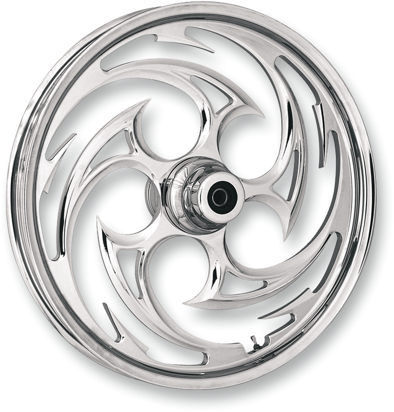 RC COMPONENTS Front Wheel - Savage - 21" x 2.15" - 00-06 FXST/D One-Piece Forged Aluminum Wheel — Savage - Team Dream Rides