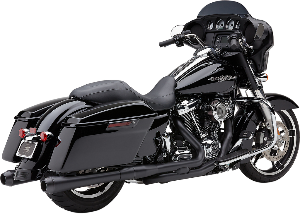 COBRA El Diablo 4" Mufflers for FL - Black/Black El Diablo Slip-On Mufflers - Team Dream Rides