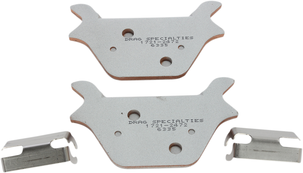 DRAG SPECIALTIES Sintered Brake Pads - Harley-Davidson Sintered Metal Harley/Buell Brake Pads - Team Dream Rides