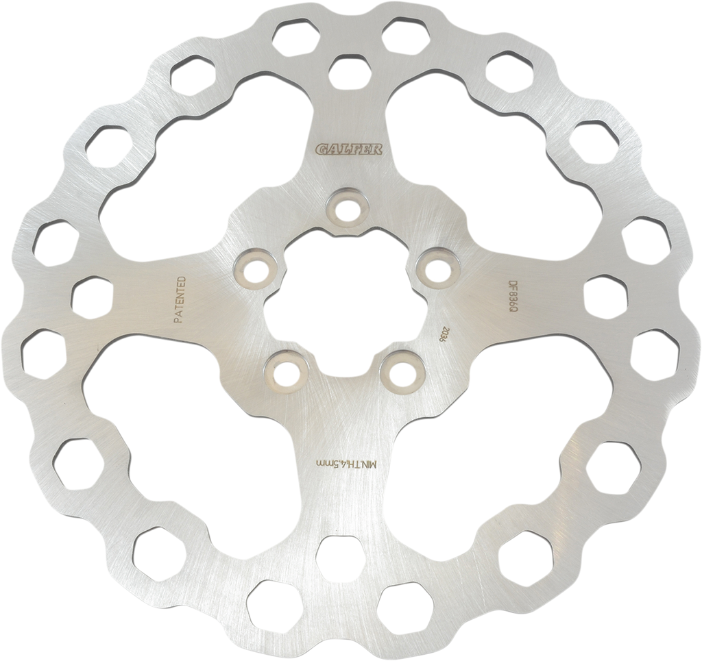 GALFER Rear Rotor - Cubiq Cubiq Brake Rotor - Team Dream Rides