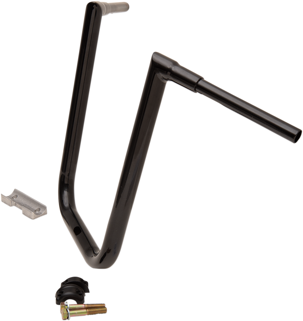 LA CHOPPERS Black 19" Grande Twin Peaks Handlebar for FLTR 1-1/2" Grande Twin Peaks Touring Handlebar - Team Dream Rides