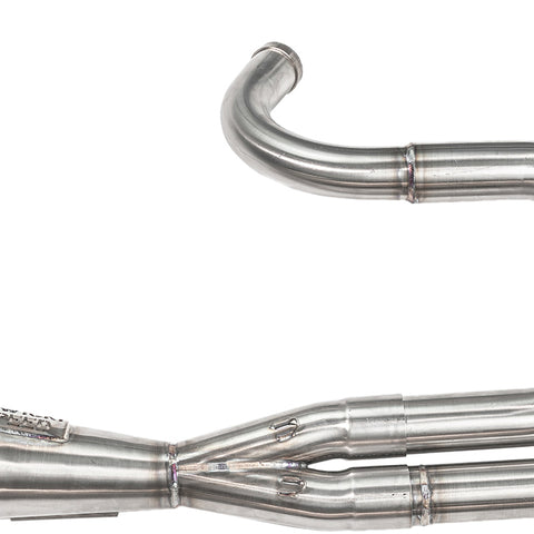 2in1 Fxr Shorty Cannon Big Inch Brushed Ss - Team Dream Rides