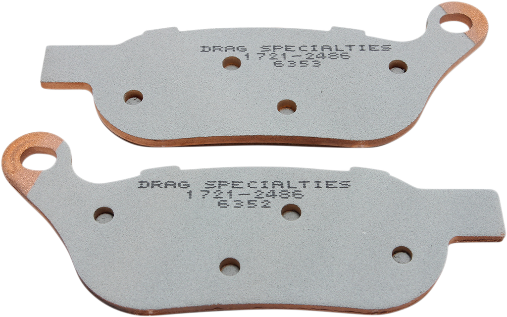 DRAG SPECIALTIES Sintered Brake Pads - Harley-Davidson Sintered Metal Harley/Buell Brake Pads - Team Dream Rides