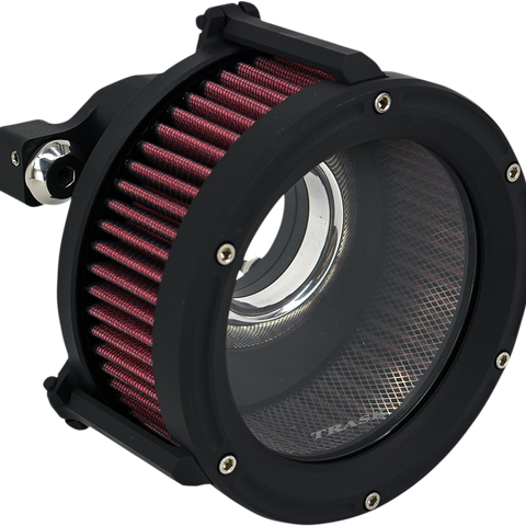 TRASK Air Cleaner Assault Black 91-20XL Assault Charge High-Flow Air Cleaner - Team Dream Rides