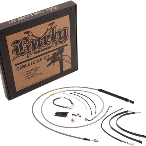 BURLY BRAND Stainless Steel Control Kit for 14