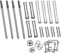 S&S CYCLE Pushrods with Tubes - Twin Cam Pushrod Kit with Cover - Team Dream Rides