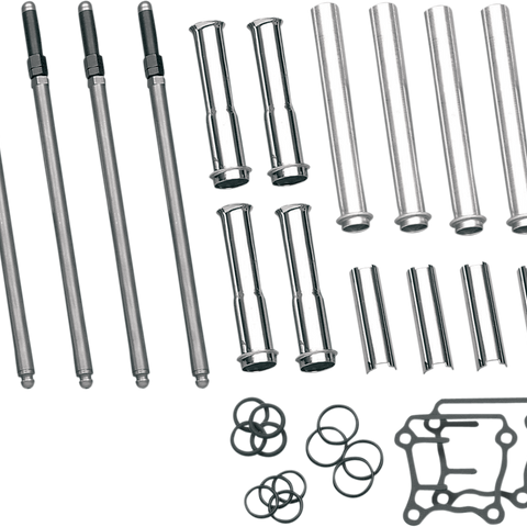 S&S CYCLE Pushrods with Tubes - Twin Cam Pushrod Kit with Cover - Team Dream Rides
