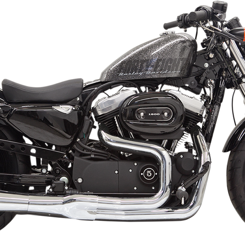 BASSANI XHAUST Mega Power Exhaust - Chrome Road Rage II Mega Power 2:1 System - Team Dream Rides