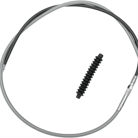 DRAG SPECIALTIES Braided Clutch Cable High-Efficiency Braided Stainless Steel Clutch Cable - Team Dream Rides