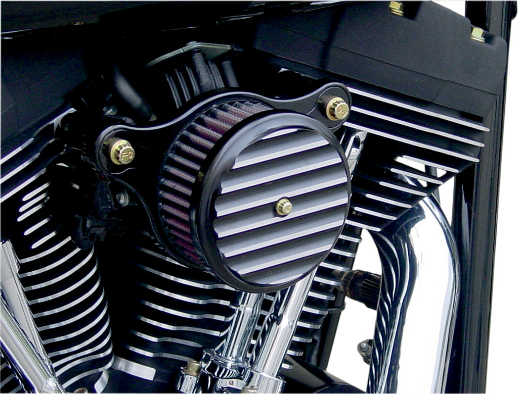 JOKER MACHINE Air Cleaner XL91-06Carb Fin Black High-Performance Air Cleaner Assembly - Team Dream Rides