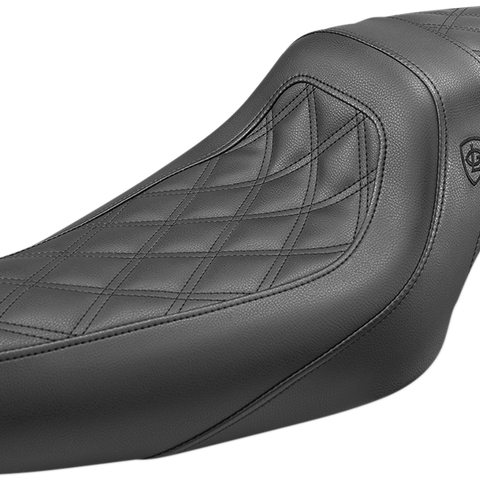 SADDLEMEN Lutzka Seat - XL w/ 3.3 Gallon Tank Lutzka Slim Seat - Team Dream Rides