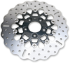 EBC Brake Rotor - 11-3/8" - RSD018CBLK Custom Stainless Steel Rear Brake Rotor - Team Dream Rides