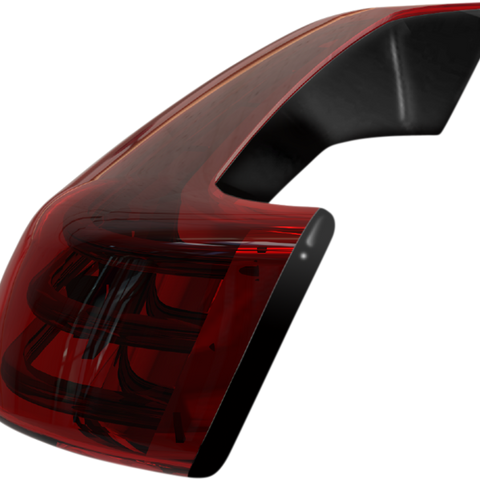 CUSTOM DYNAMICS Saddlebag LED Lights - Sequential - Black/Red LED Sequential Low-Profile BAGZ™ Saddlebag Lights - Team Dream Rides