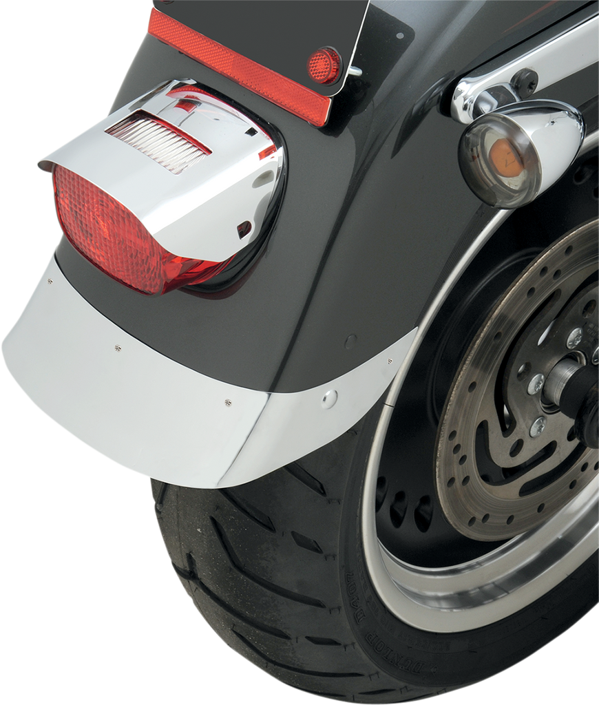 DRAG SPECIALTIES Rear Fender Skirt - Chrome - Smooth Rear Fender Skirt — Smooth - Team Dream Rides