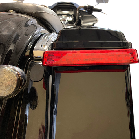 CUSTOM DYNAMICS Saddlebag Lights - BCM - Chrome/Red ProBEAM® BAGZ™ LED Saddle Bag Lights - Team Dream Rides