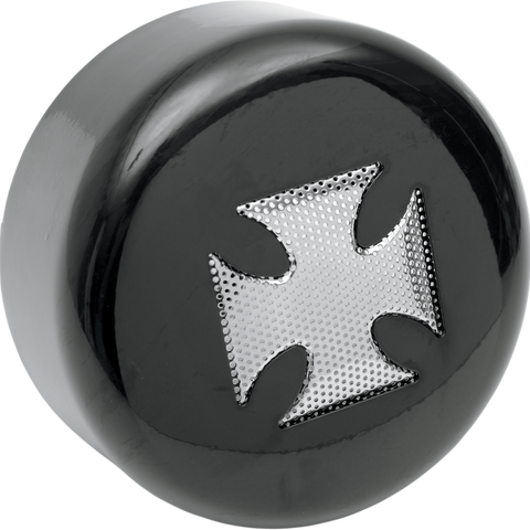 DRAG SPECIALTIES Horn Cover - Cross - '91-'19 - Black Horn Cover - Team Dream Rides