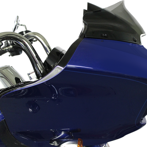 KLOCK WERKS Sport Flare™ Windshield - Dark Smoke - FLTR Sport Pro Flare™ Windshield - Team Dream Rides