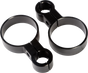 H/D Billet Shock Resi Mounts Black - Team Dream Rides