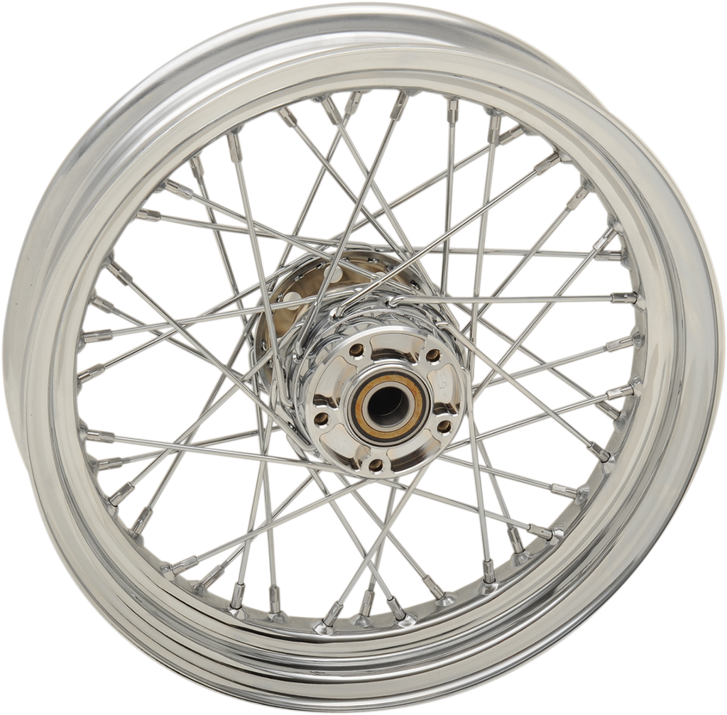 DRAG SPECIALTIES Wheel - Front - 16 x 3" - 12-17 FLST - With ABS Replacement Laced Wheel - Team Dream Rides