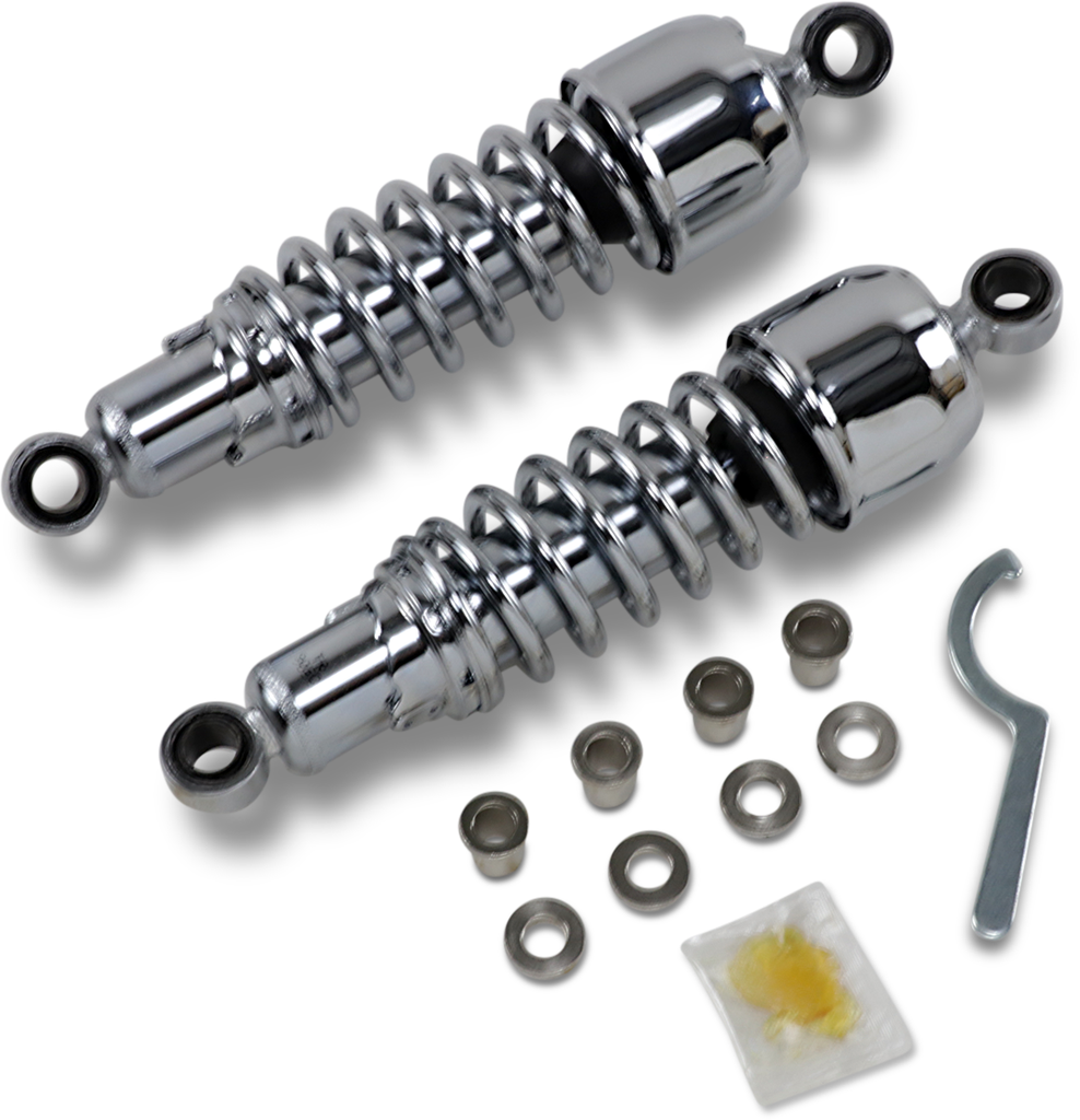 DRAG SHOCKS Replacement Shock Absorbers - Chrome - 11.5" Replacement Shock Absorber — 11.50" - Team Dream Rides