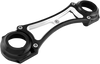 PERFORMANCE MACHINE (PM) Fork Brace - Contrast Cut - 39 mm - '88-'20 XL Billet Aluminum Fork Brace — Contrast Cut™ - Team Dream Rides