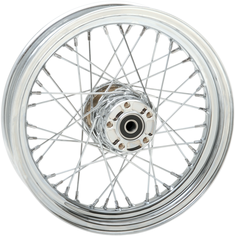 DRAG SPECIALTIES Wheel - Chrome - Rear - 16 x 3" - 00-06 ST/FXD Replacement Laced Wheel - Team Dream Rides