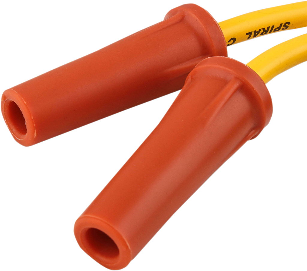 ACCEL Spark Plug Wire - 18+ Softail - Yellow 8 mm Spark Plug Wire - Team Dream Rides