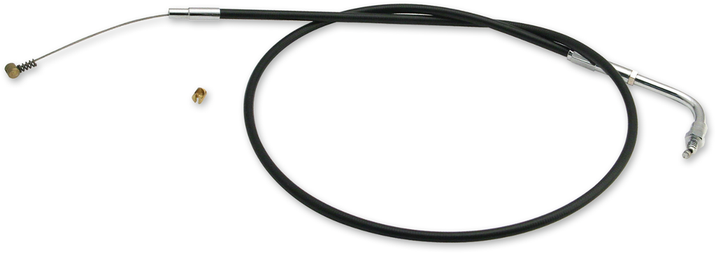 S&S CYCLE Black 36" Idle Cable for '81 - '95 Black Vinyl Throttle/Idle Cable - Team Dream Rides