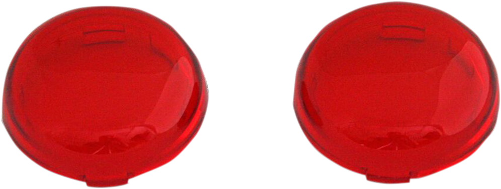 CUSTOM DYNAMICS ProBEAM® Replacement Lenses - Red ProBEAM® Deuce-Style Turn Signal Lenses - Team Dream Rides