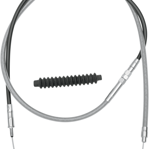 DRAG SPECIALTIES Braided Clutch Cable High-Efficiency Braided Stainless Steel Clutch Cable - Team Dream Rides